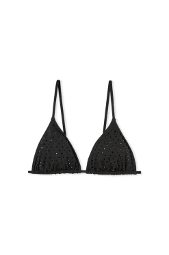 Haut de maillot triangle multi positions à strass - Etam x Hôtel Mahfouf