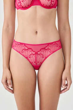 Hipster en broderie florale