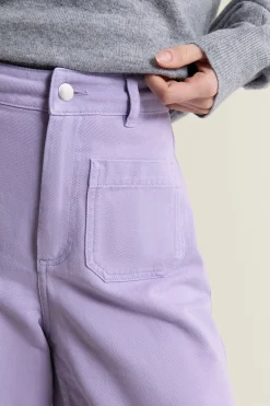 Jean cropped à poches avant