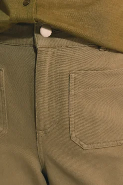 Jean flare avec poches avant