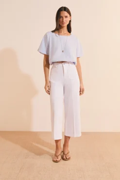 Jean à taille ajustée