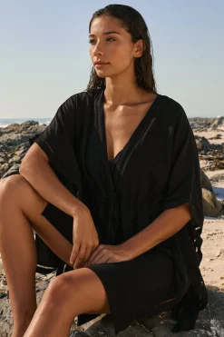 Kimono avec broderie
