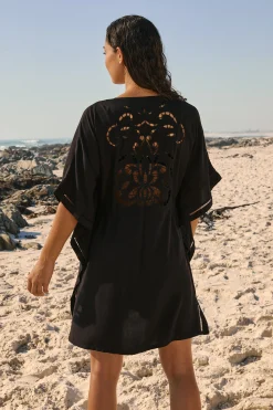 Kimono avec broderie