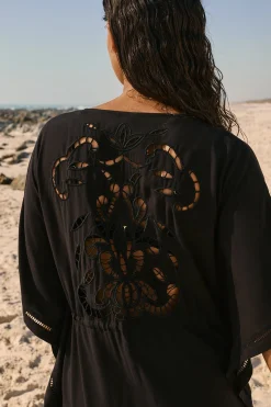 Kimono avec broderie