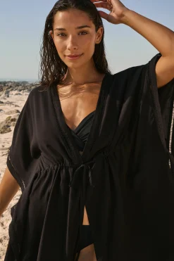 Kimono avec broderie