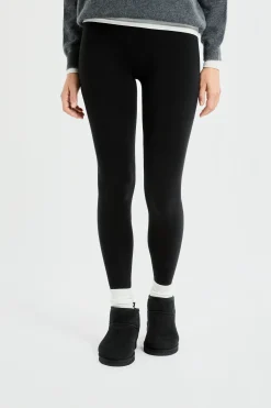 Legging matière thermique