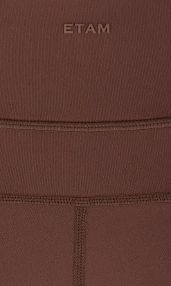 Legging taille haute en microfibre