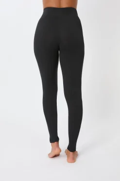 Legging uni en coton