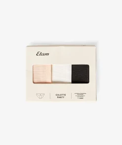 Lot de 3 culottes en coton