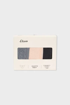 Lot de 3 culottes en coton