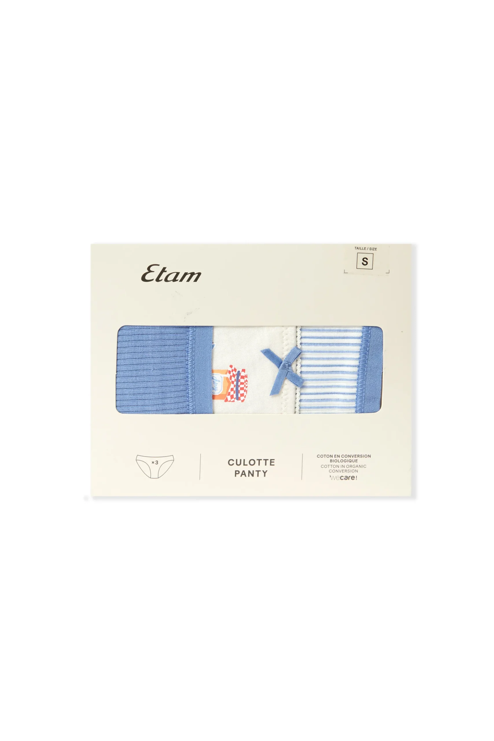 Lot de 3 culottes en coton
