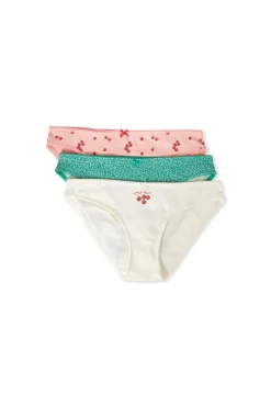 Lot de 3 culottes en coton