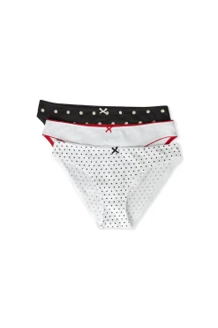 Lot de 3 culottes en coton