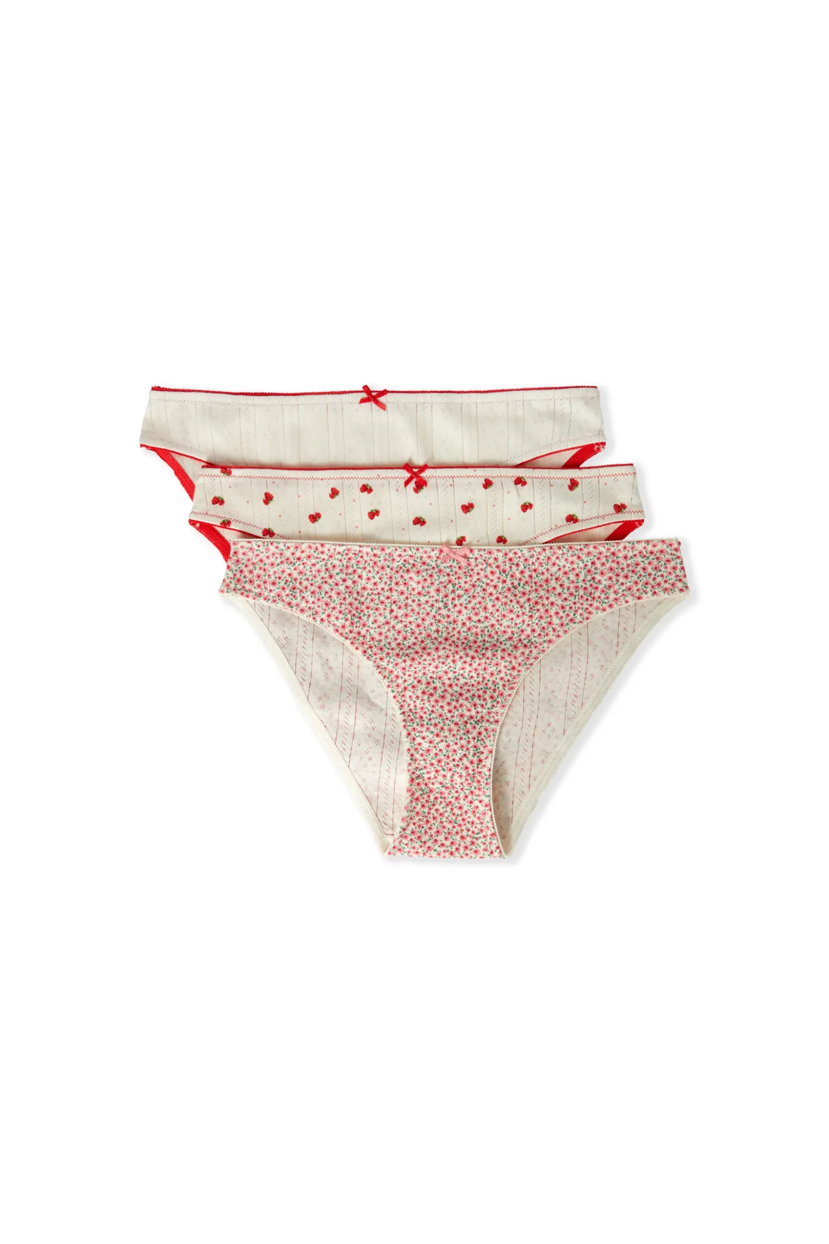 Lot de 3 culottes en coton