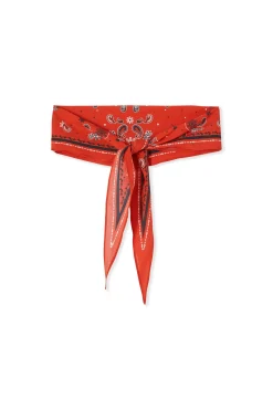 Lot de foulards en coton à motifs