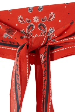 Lot de foulards en coton à motifs