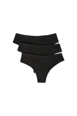 Lot de 3 hipsters en coton