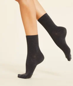 Lot de 2 paires de chaussettes matière thermique