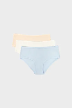 Lot de 3 shorties en coton