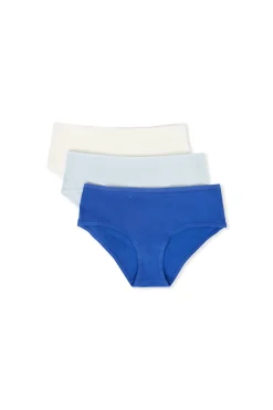 Lot de 3 shortys en coton
