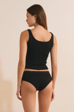 Lot de 3 shortys en coton et dentelle