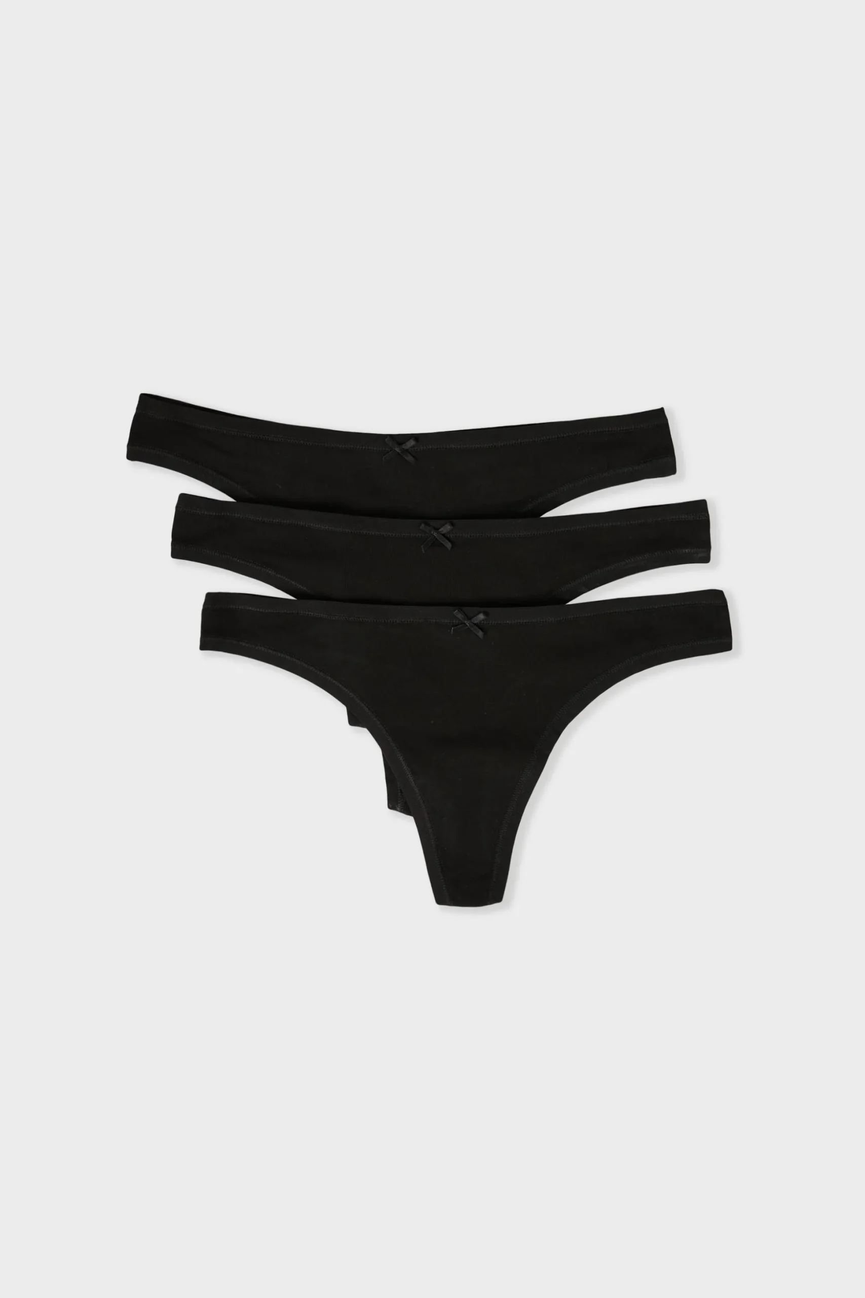 Lot de 3 strings en coton