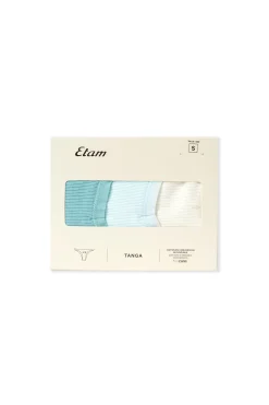 Lot de 3 tangas en coton