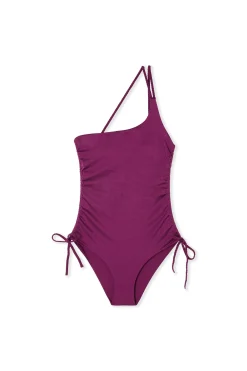 Maillot de bain 1 pièce asymétrique