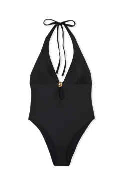 Maillot de bain 1 pièce avec détail bijou