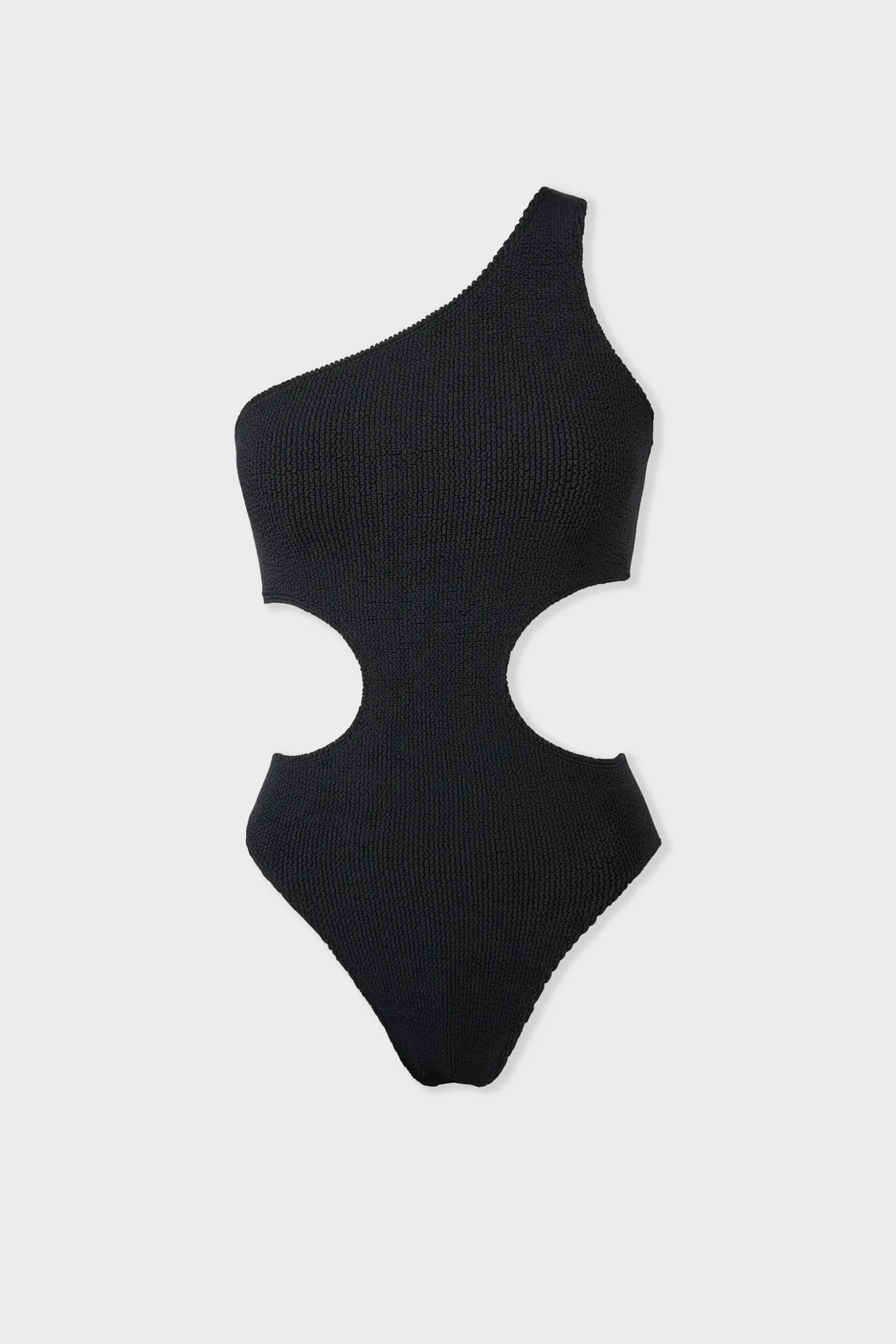 Maillot de bain 1 pièce découpe côte en matière extensible