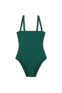 Maillot de bain 1 pièce gainant encolure carrée