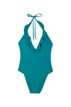 Maillot de bain 1 pièce à volants