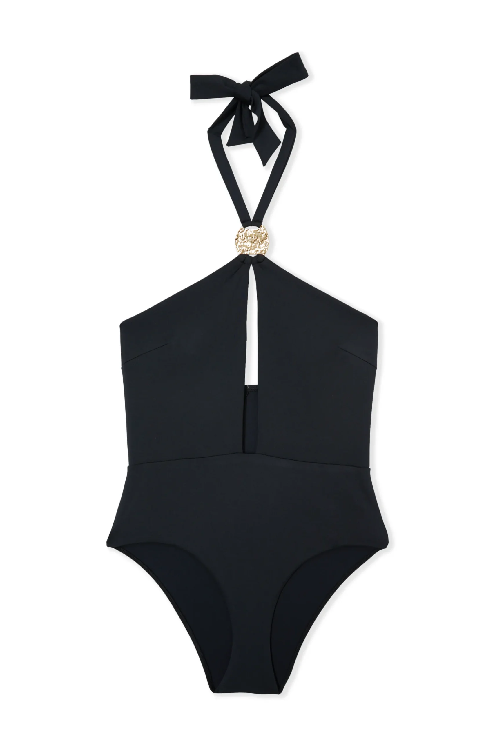Maillot 1 pièce croisé avec détail bijou - Etam x Hôtel Mahfouf