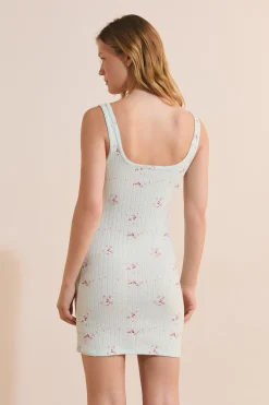 Nuisette en coton pointelle