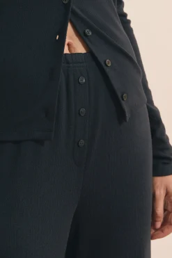 Pantalon de pyjama avec boutons