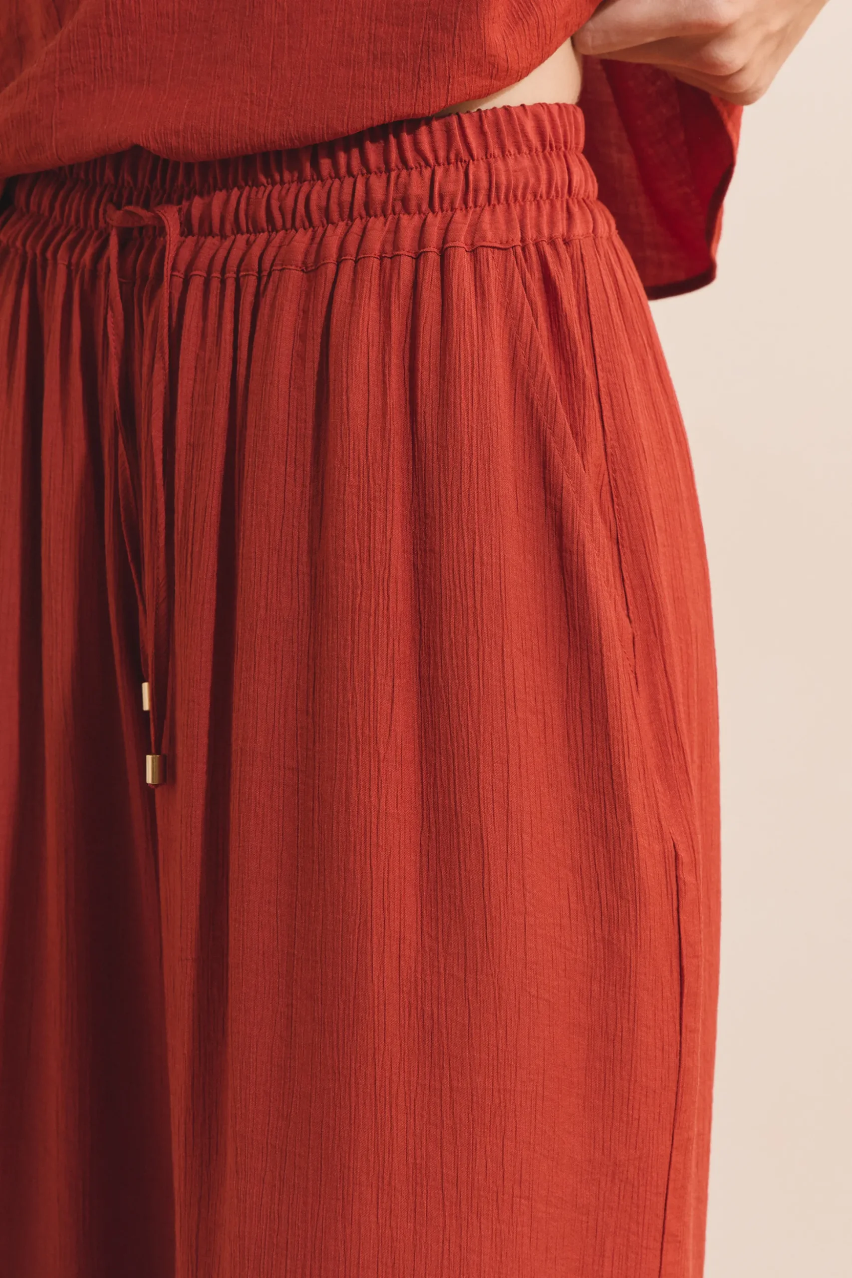 Pantalon de pyjama avec cordon