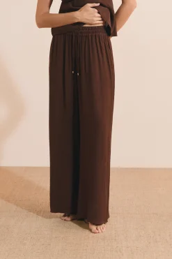 Pantalon de pyjama avec cordon