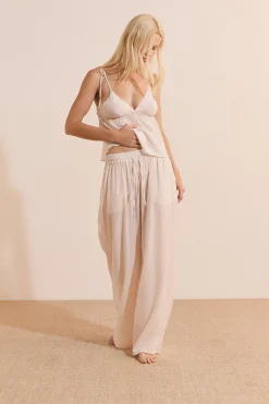 Pantalon de pyjama avec cordon
