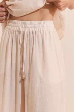 Pantalon de pyjama avec cordon