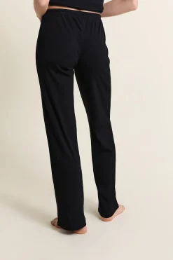 Pantalon de pyjama avec coton côtelé