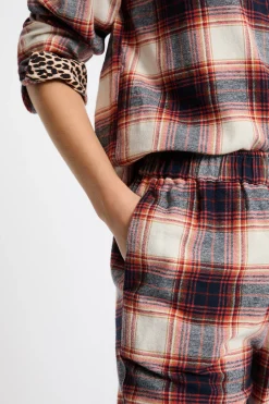 Pantalon de pyjama à carreaux