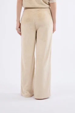 Pantalon de pyjama effet velours