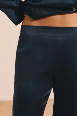 Pantalon de pyjama en soie