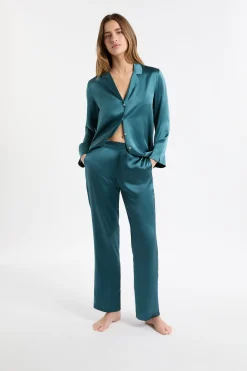 Pantalon de pyjama en soie