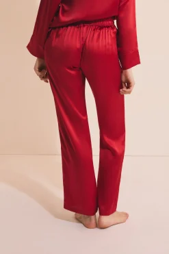 Pantalon de pyjama en soie