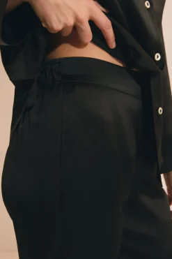 Pantalon de pyjama en soie