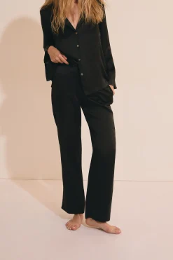 Pantalon de pyjama en soie
