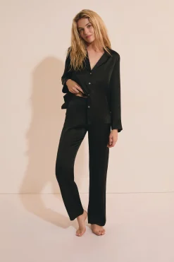 Pantalon de pyjama en soie