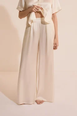 Pantalon de pyjama en soie