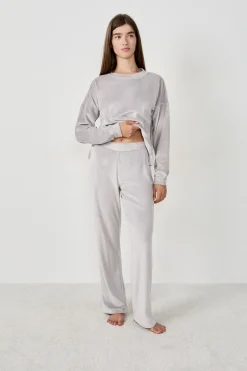 Pantalon de pyjama en velours